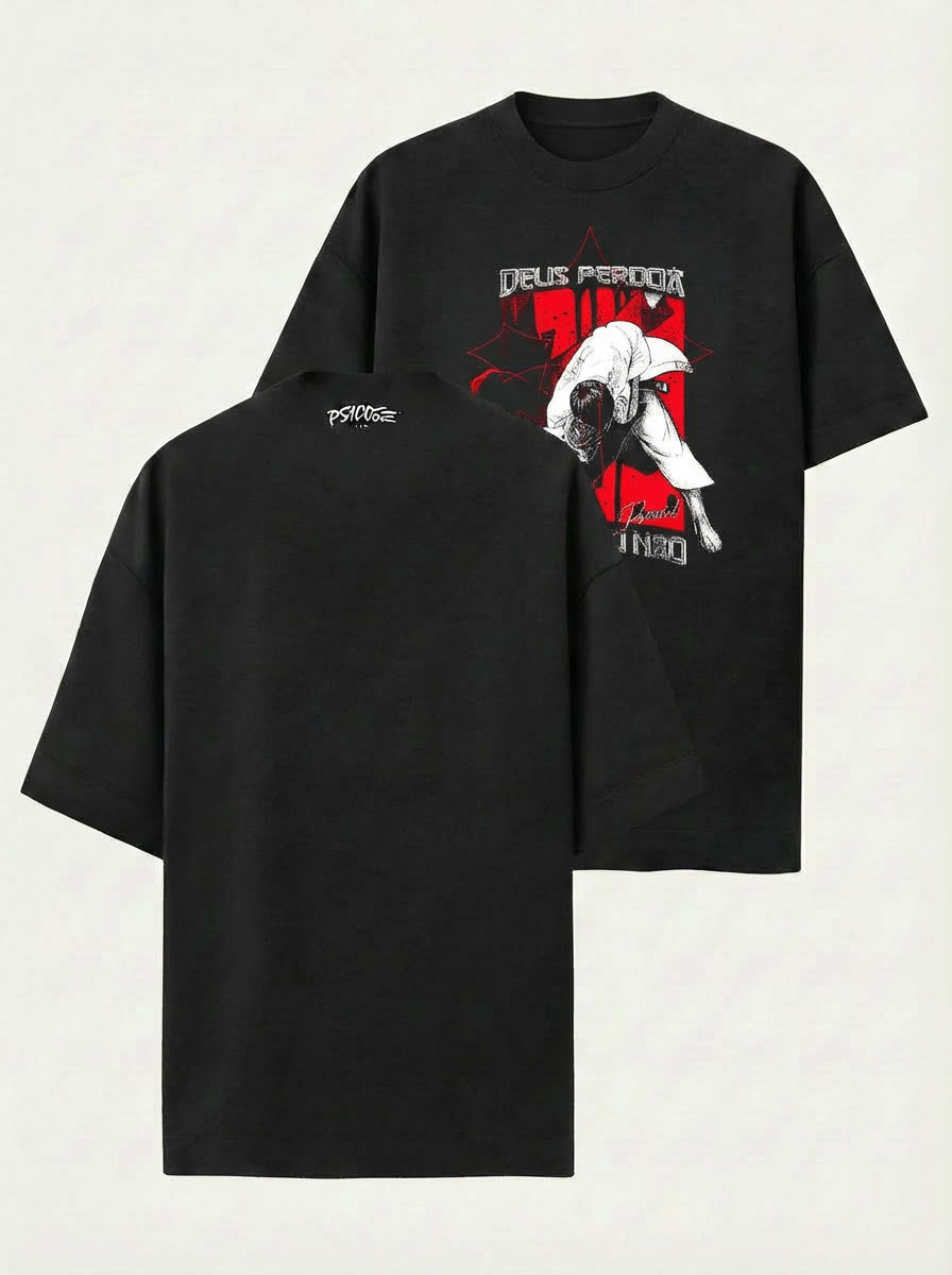 Over Premium "Deus perdoa o Jiujitsu não"