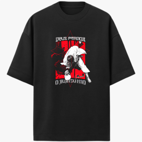 Over Premium "Deus perdoa o Jiujitsu não"
